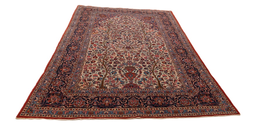 Kashan Antique Carpet 343x230