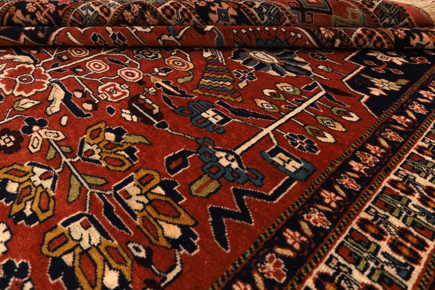 Antique Ghuchan Carpet  187x135