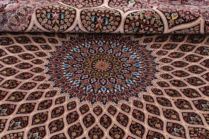 Ghom Geometric design Carpet 120x80