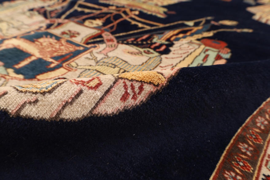 Antique Ghuchan Carpet  207x132