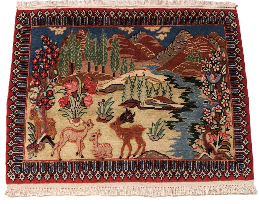 Sarouk Carpet  77x60