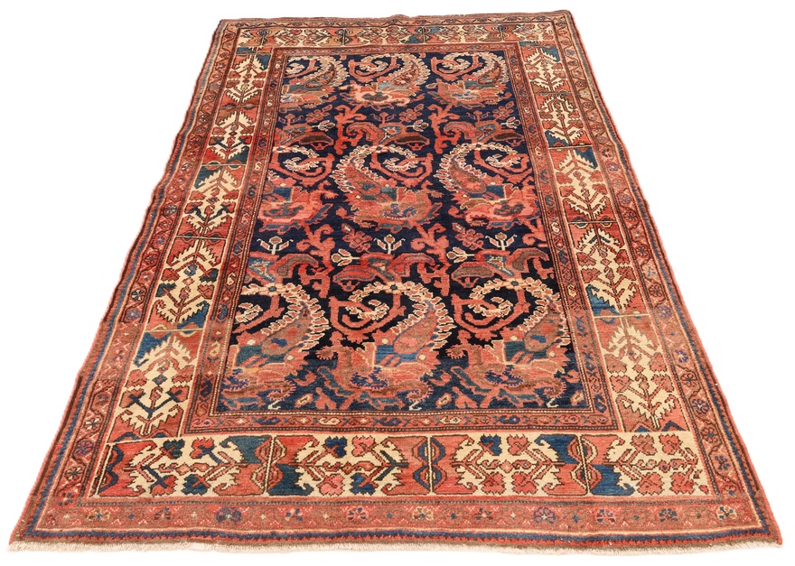 Antique Malayer Carpet 188x130