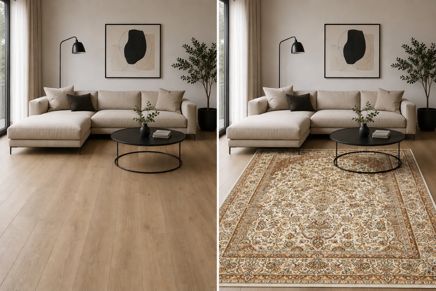 KASHMIR Silk Carpet  190x128