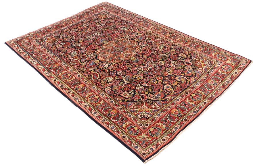 Antique Sarouk Carpet  200x134