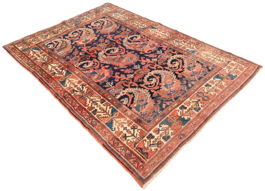 Antique Malayer Carpet 188x130