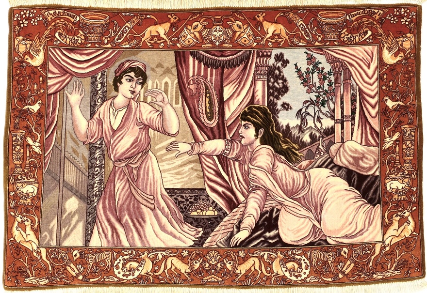 Tabriz50Raj Carpet 150x100