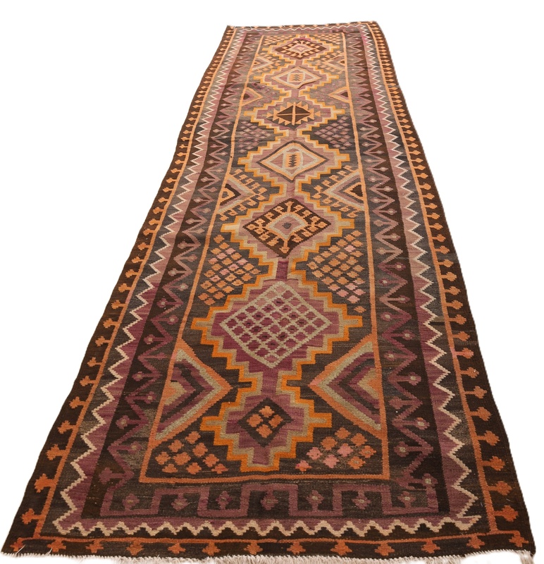 Antique Kilim Carpet  387x120