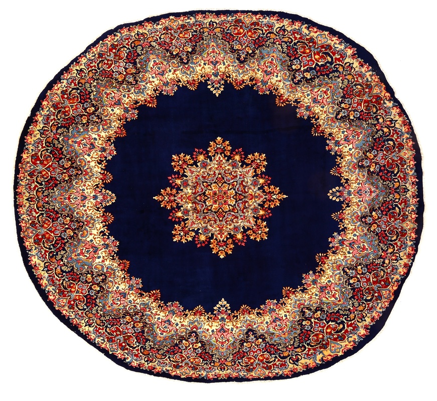 Handwoven Kerman Persian Rug 320x295 cm