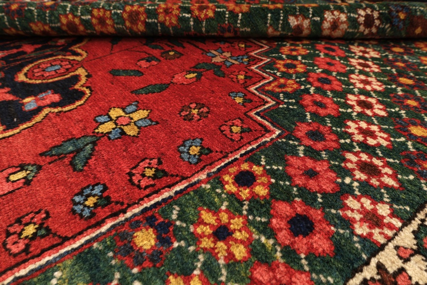 Antique Bakhtiar Carpet  224x135