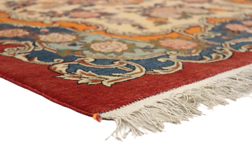 Antique Kashan Carpet  203x135