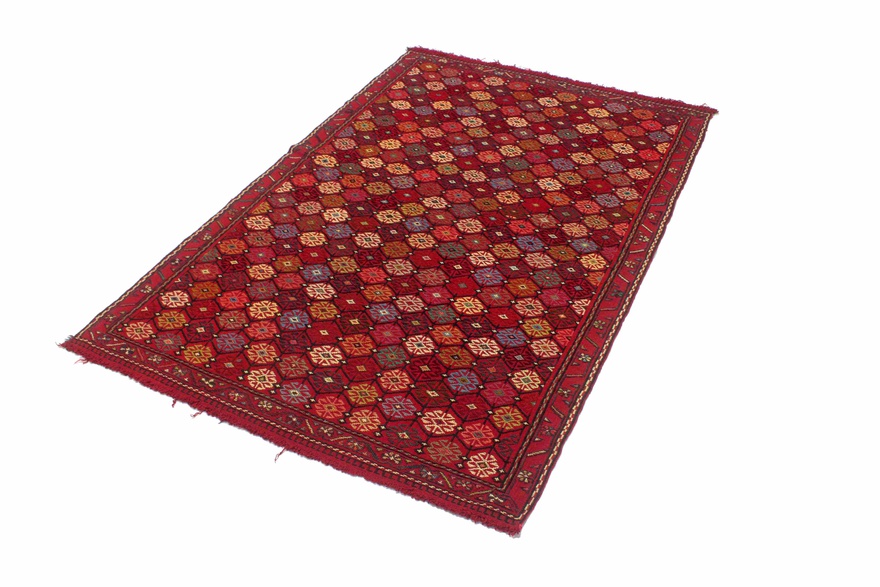 Kelim Afshar Carpet 190x128