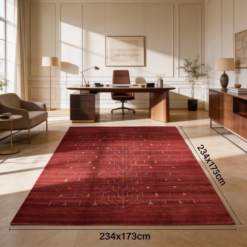 Modern Lotus Carpet  234x173
