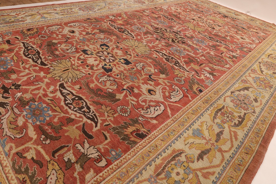 Antique Ziegler Carpet  600x333