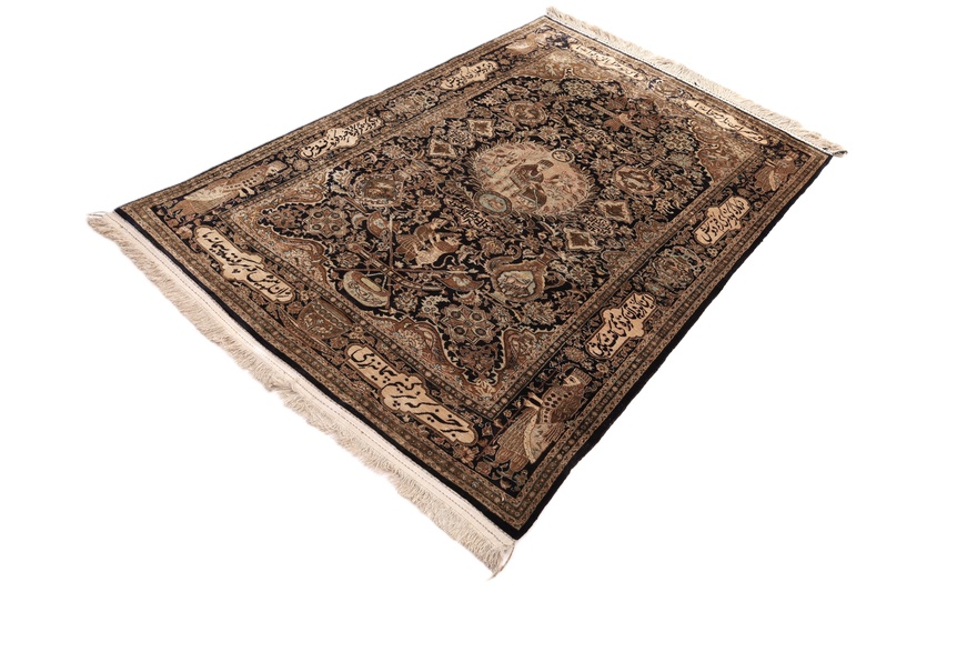 Qum Silk Carpet 200x130