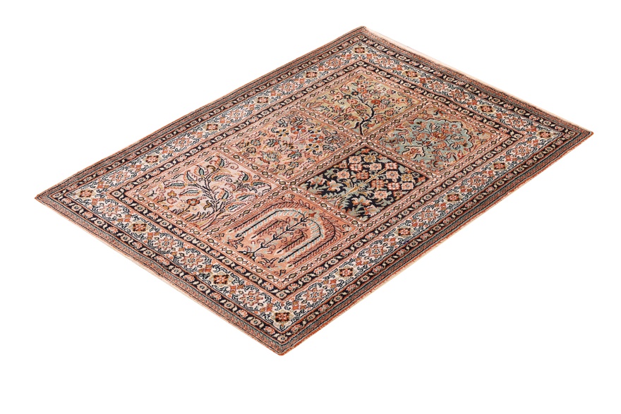 Kahmir Silk Carpet 93x62