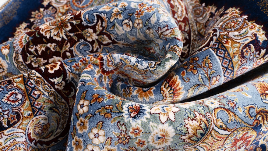 Qom  Dahlia Carpet 90x60