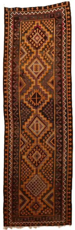 Antique Kilim Carpet  387x120